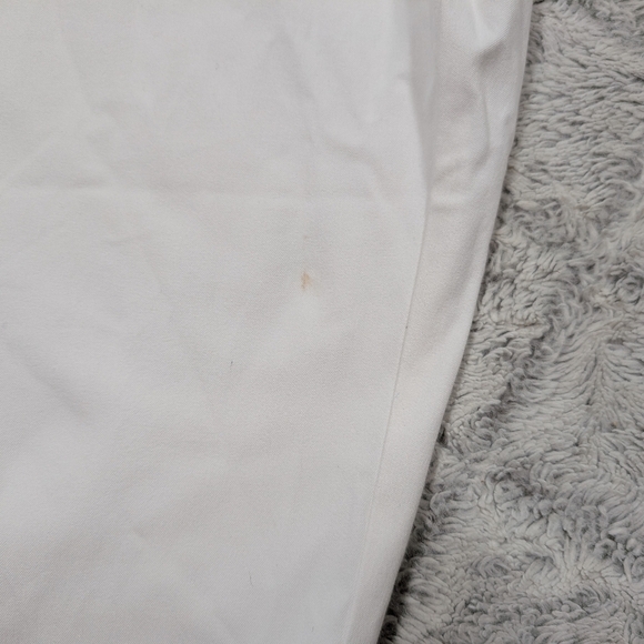 Eileen Fisher Pants Womens XL White Slim Ankle Pull On Cotton Stretch Relax - Picture 7 of 7